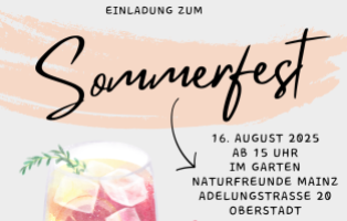 30 Jahre NaturFreunde Mainz in der Oberstadt